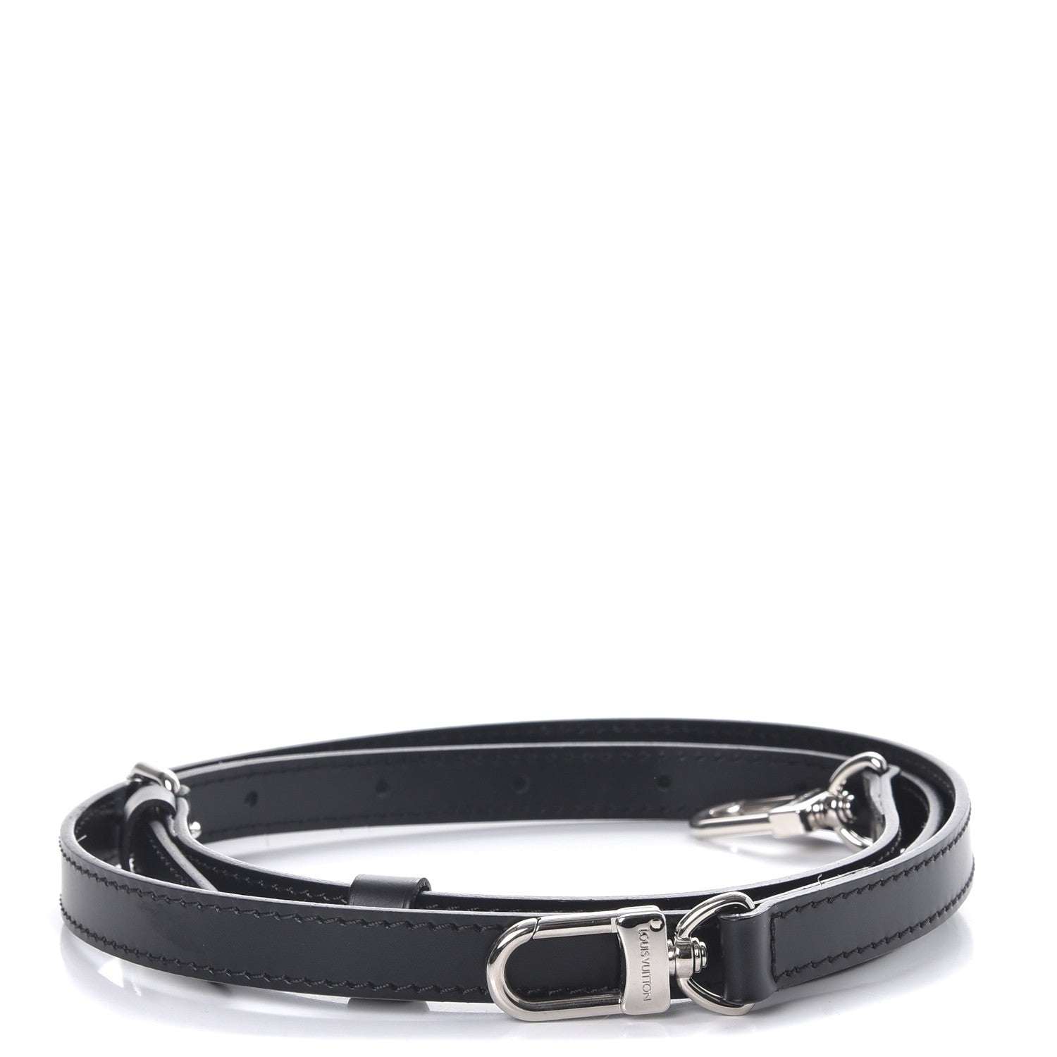 Louis Vuitton Epi Adjustable Shoulder Strap 16MM Black 1 of 5