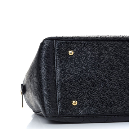 Chanel Caviar Quilted Petit Timeless Tote PTT Black 8 of 9