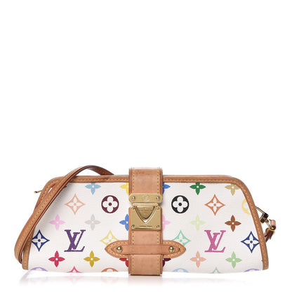 Louis Vuitton Monogram Multicolor Shirley White 1 of 13