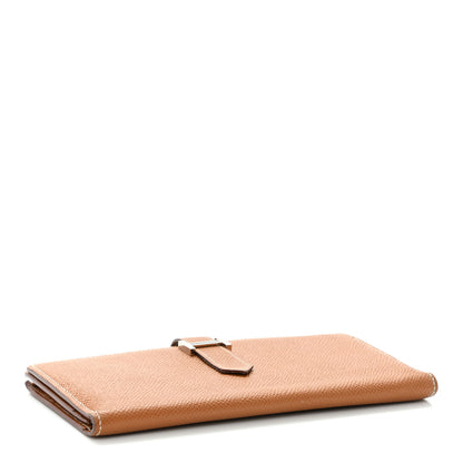 Hermes Epsom Bearn Gusset Wallet Gold 4 of 8