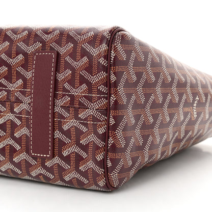 Goyard Goyardine Rouette PM Burgundy 9 of 10