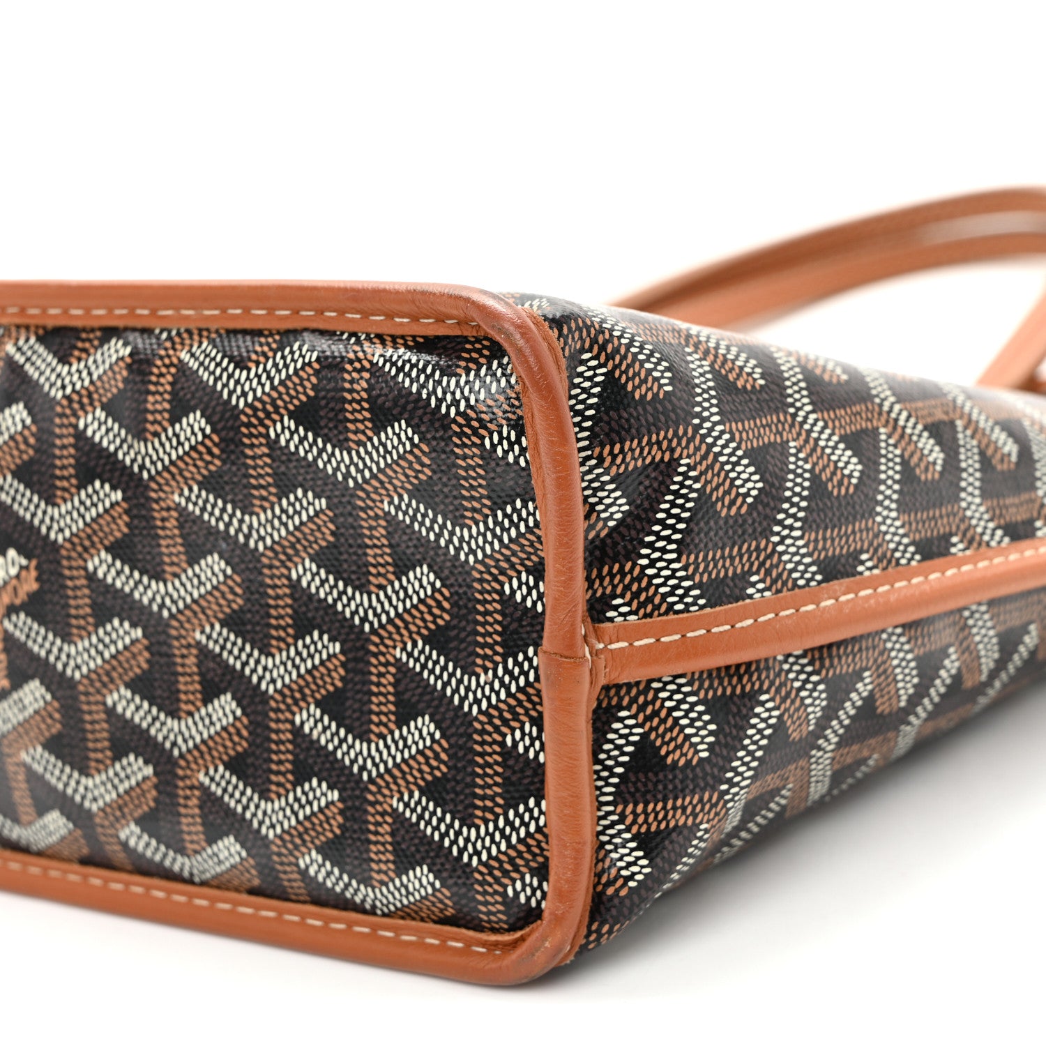 Goyard Goyardine Reversible Mini Anjou Black Gold 16 of 18