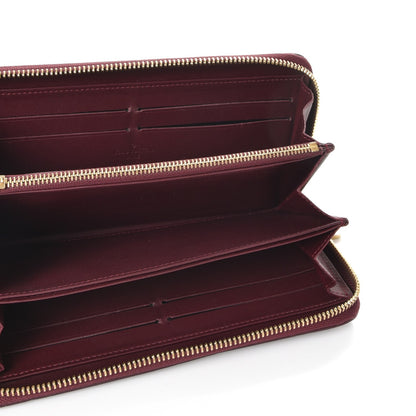 Louis Vuitton Vernis Zippy Wallet Amarante 5 of 7