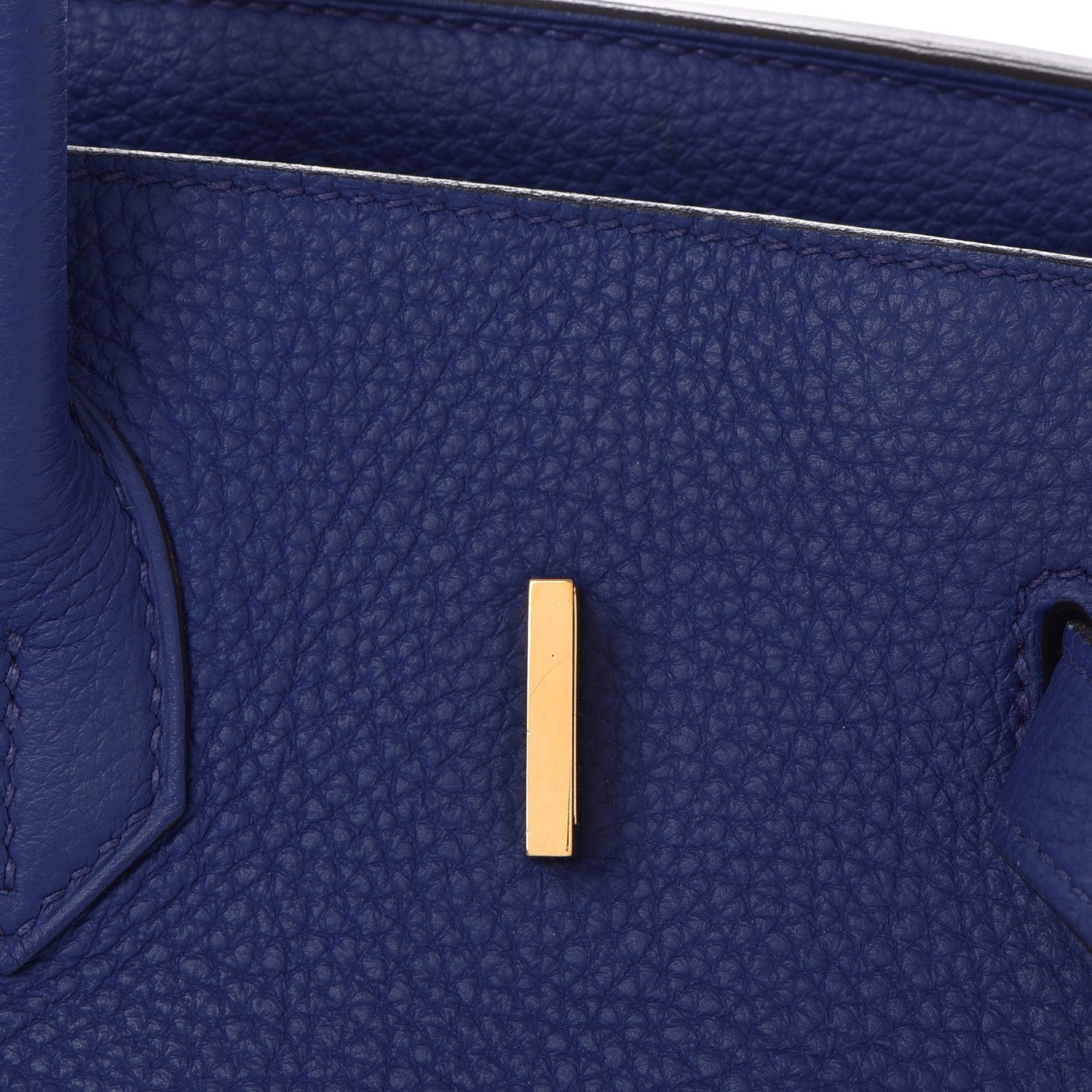 Hermes Togo Birkin 35 Bleu Electrique 25 of 40