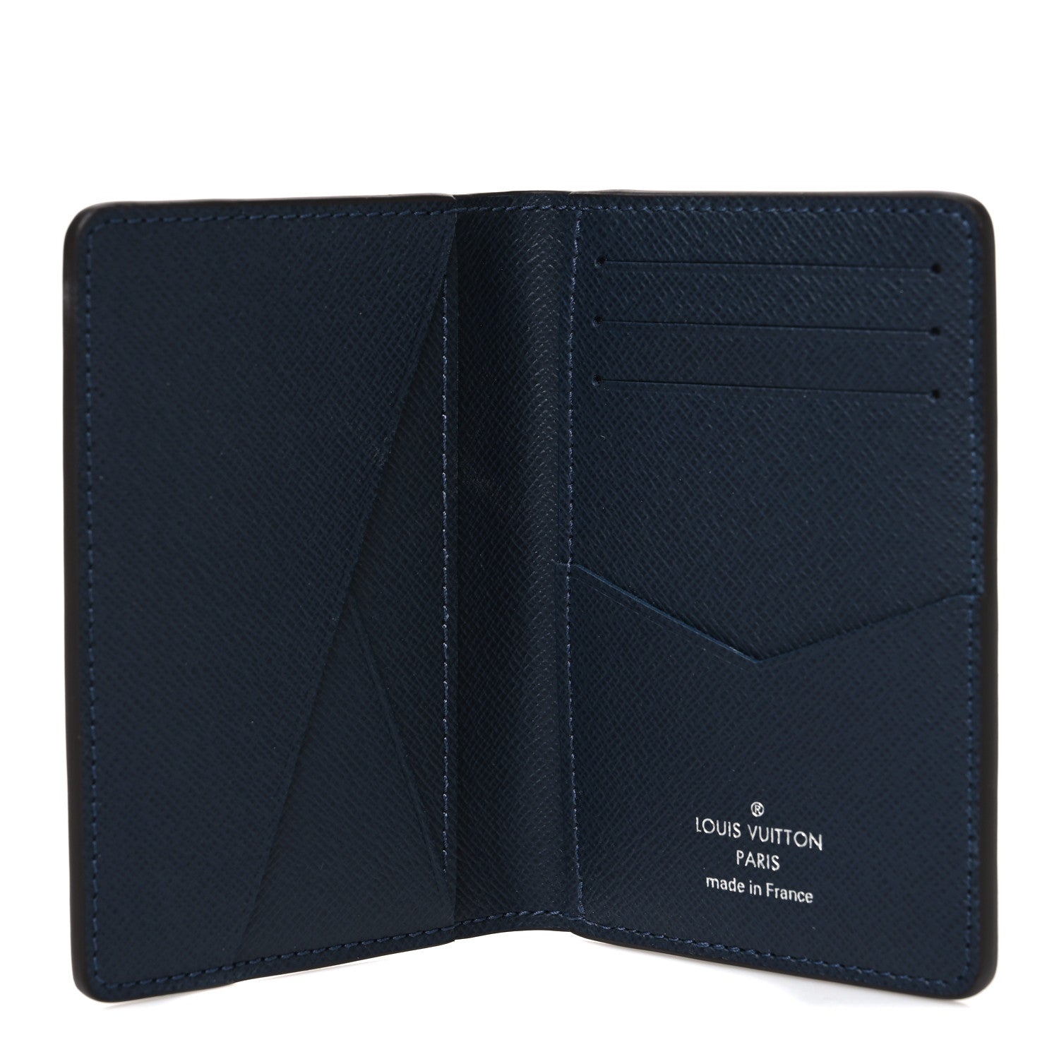 Louis Vuitton Taiga Pocket Organizer NM Blue Marine 5 of 8