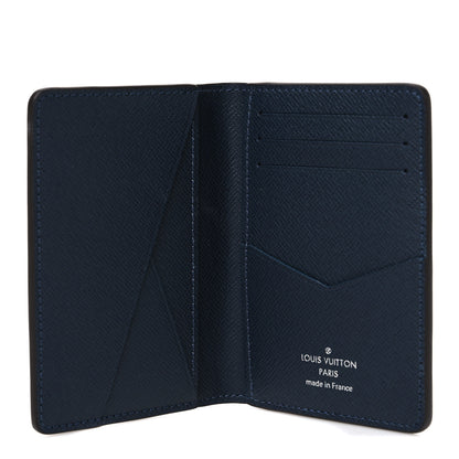 Louis Vuitton Taiga Pocket Organizer NM Blue Marine 5 of 8