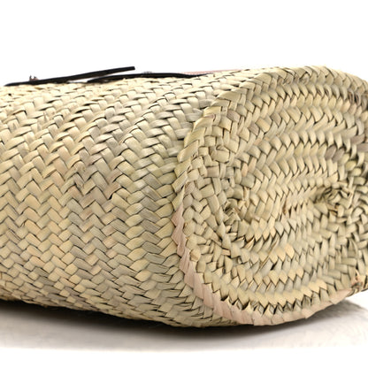Loewe Raffia Basket Tote Bag Natural Tan 8 of 9