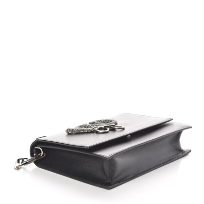 Valentino Garavani Calfskin VCase Shoulder Bag Black 4 of 9