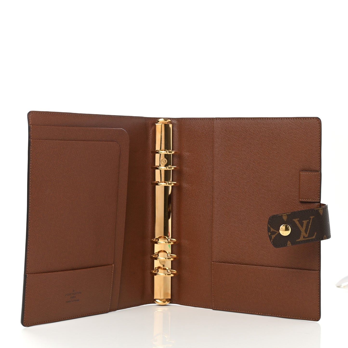 Monogram Large Ring Agenda Cover