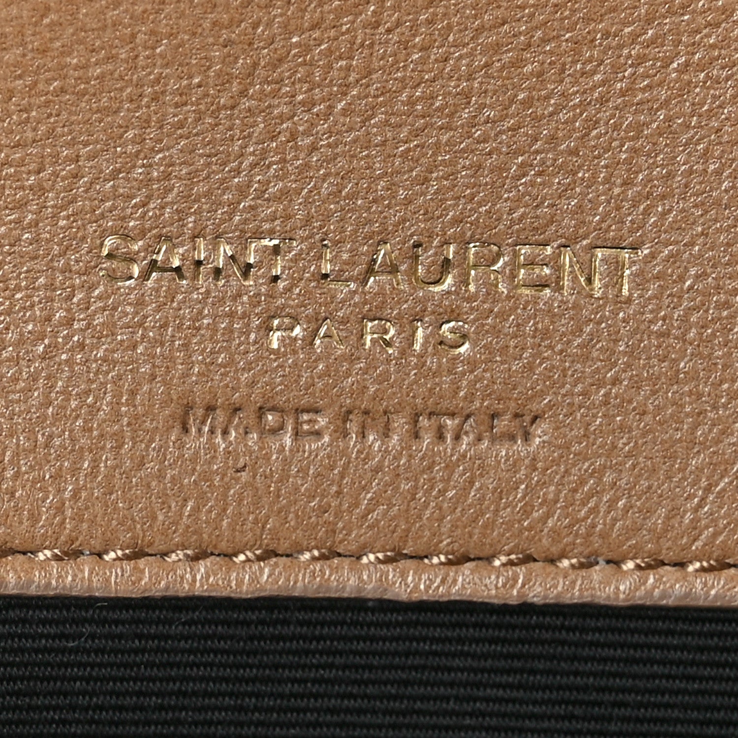 Saint Laurent Lambskin Chevron Quilted Small Loulou Bag Natural Tan 7 of 12