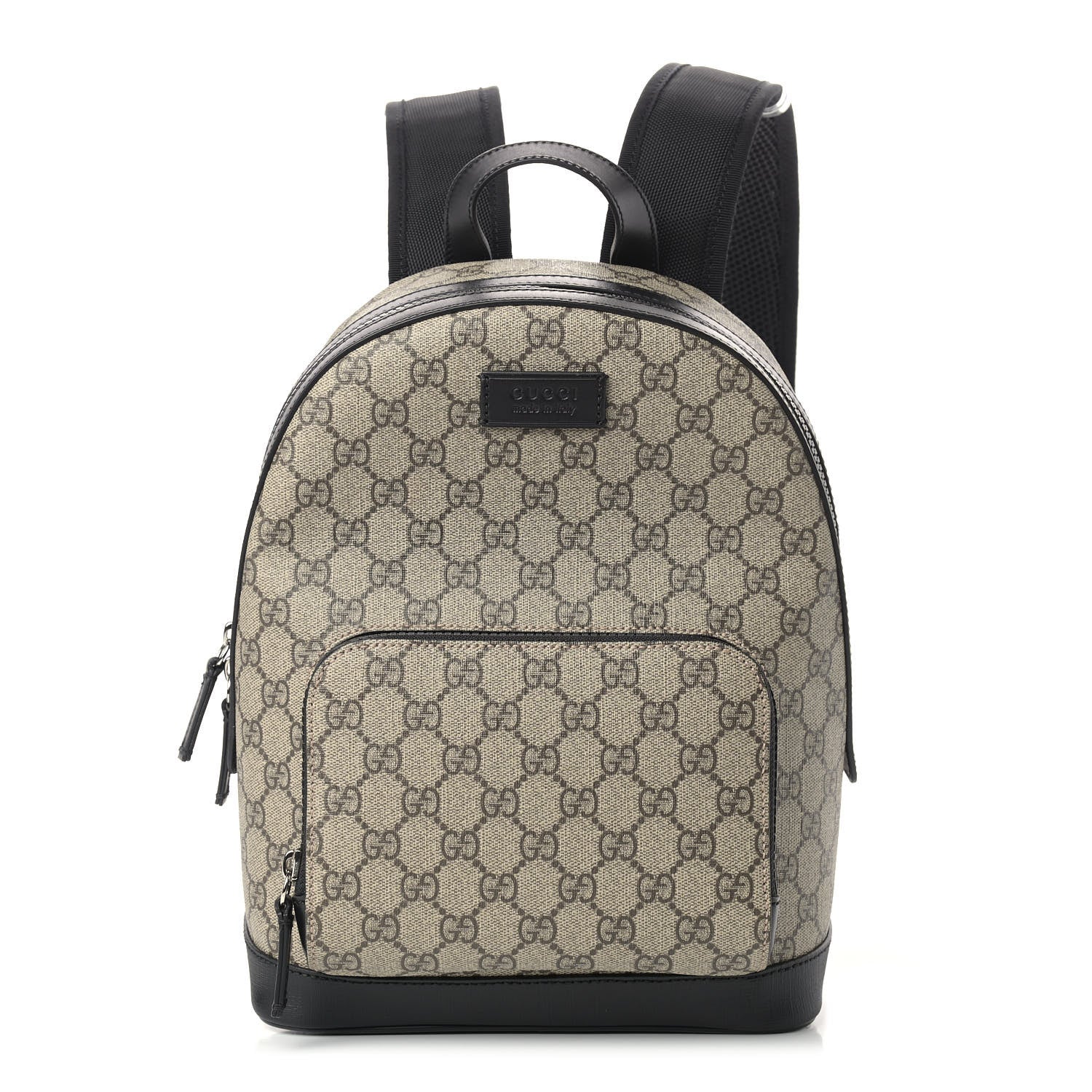 Gucci GG Supreme Monogram Small Eden Day Backpack Black 1 of 9