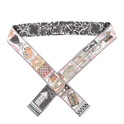 Louis Vuitton Silk Jeu De Louis BB Bandeau Kaki 1 of 4