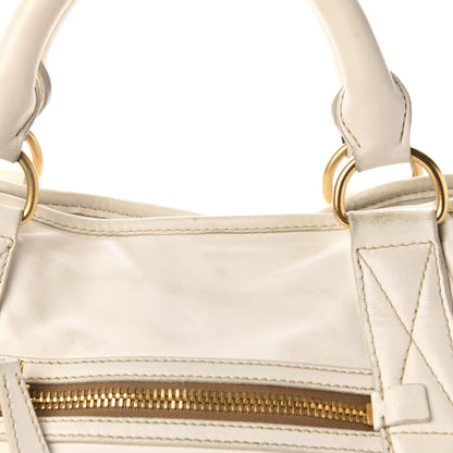 Miu Miu Nappa Matelasse Satchel Bianco 14 of 14