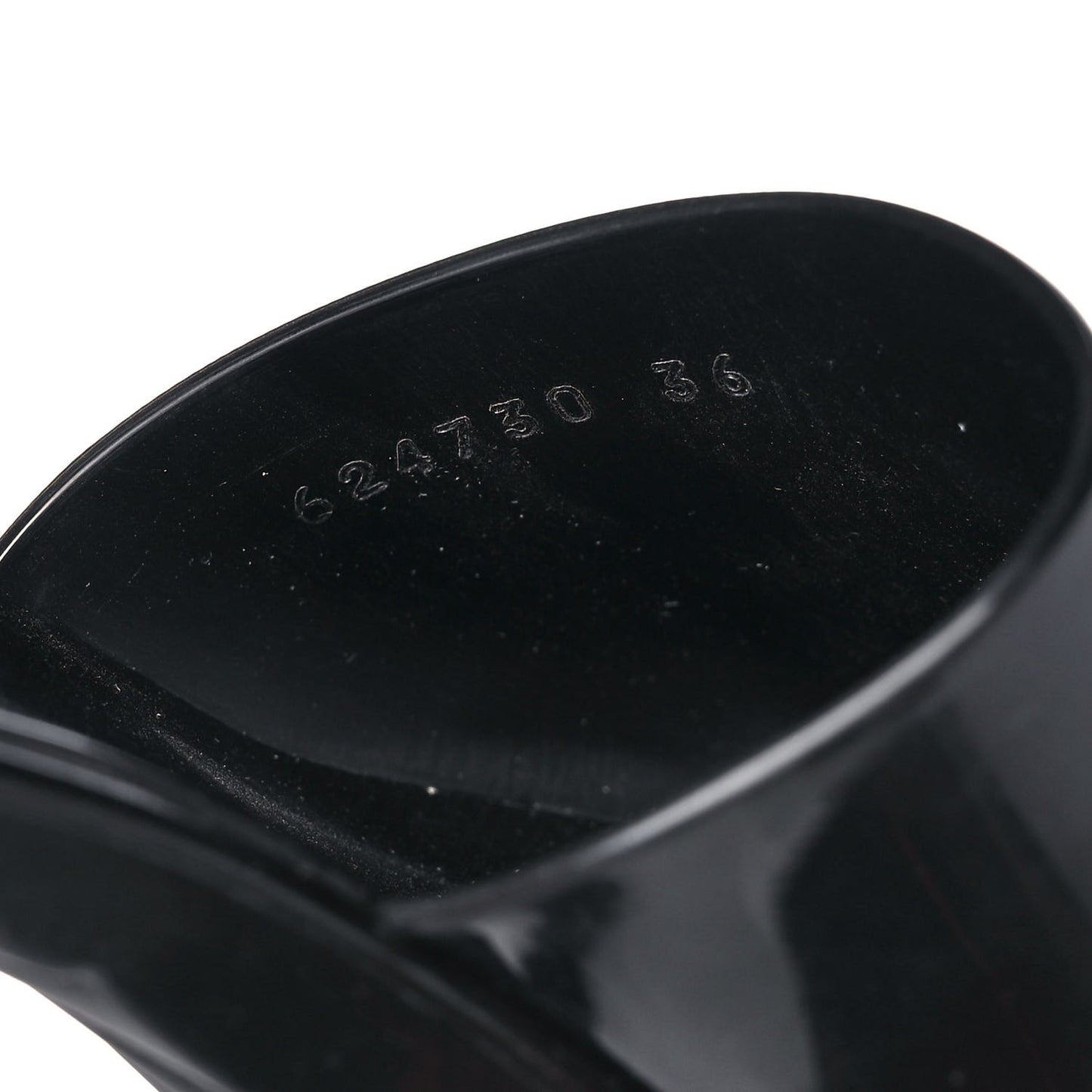 Rubber Gucci Logo Womens Platform 20/60mm Slide Sandals 36 Black