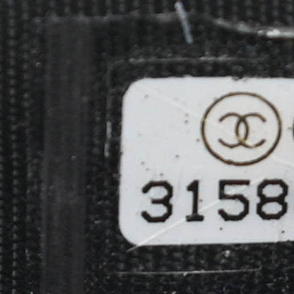 Chanel Caviar Quilted Boy Card Holder Black 8 of 9