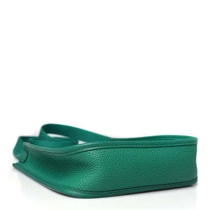 Hermes Taurillon Clemence Evelyne TPM Vert Vertigo 4 of 10