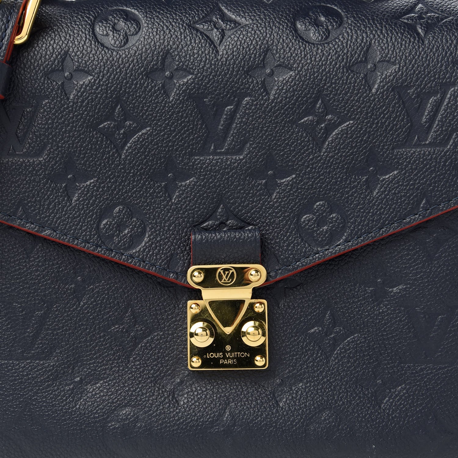 Louis Vuitton Empreinte Pochette Metis Marine Rouge 11 of 11