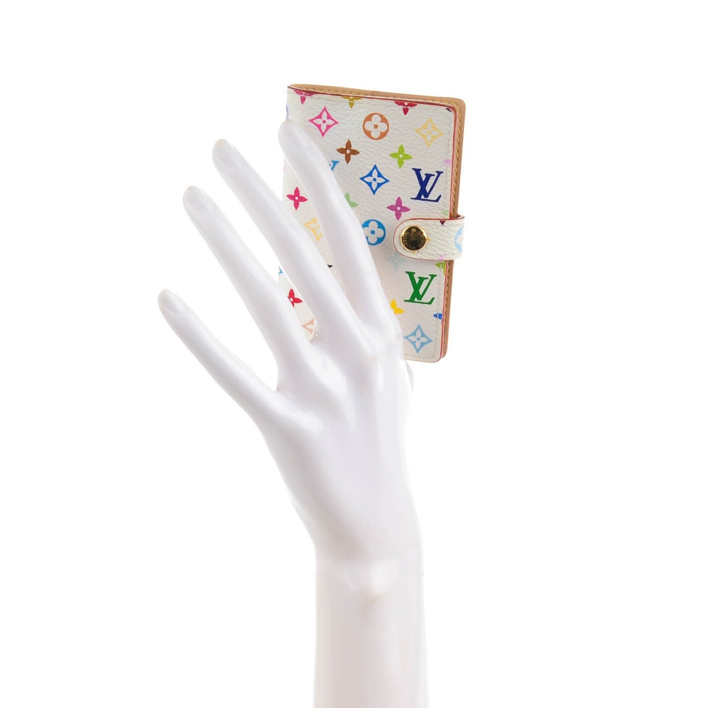 Monogram Multicolor Carnet de Bal Mini Agenda Cover White