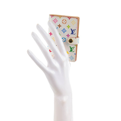 Louis Vuitton Monogram Multicolor Carnet de Bal Mini Agenda Cover White 2 of 7