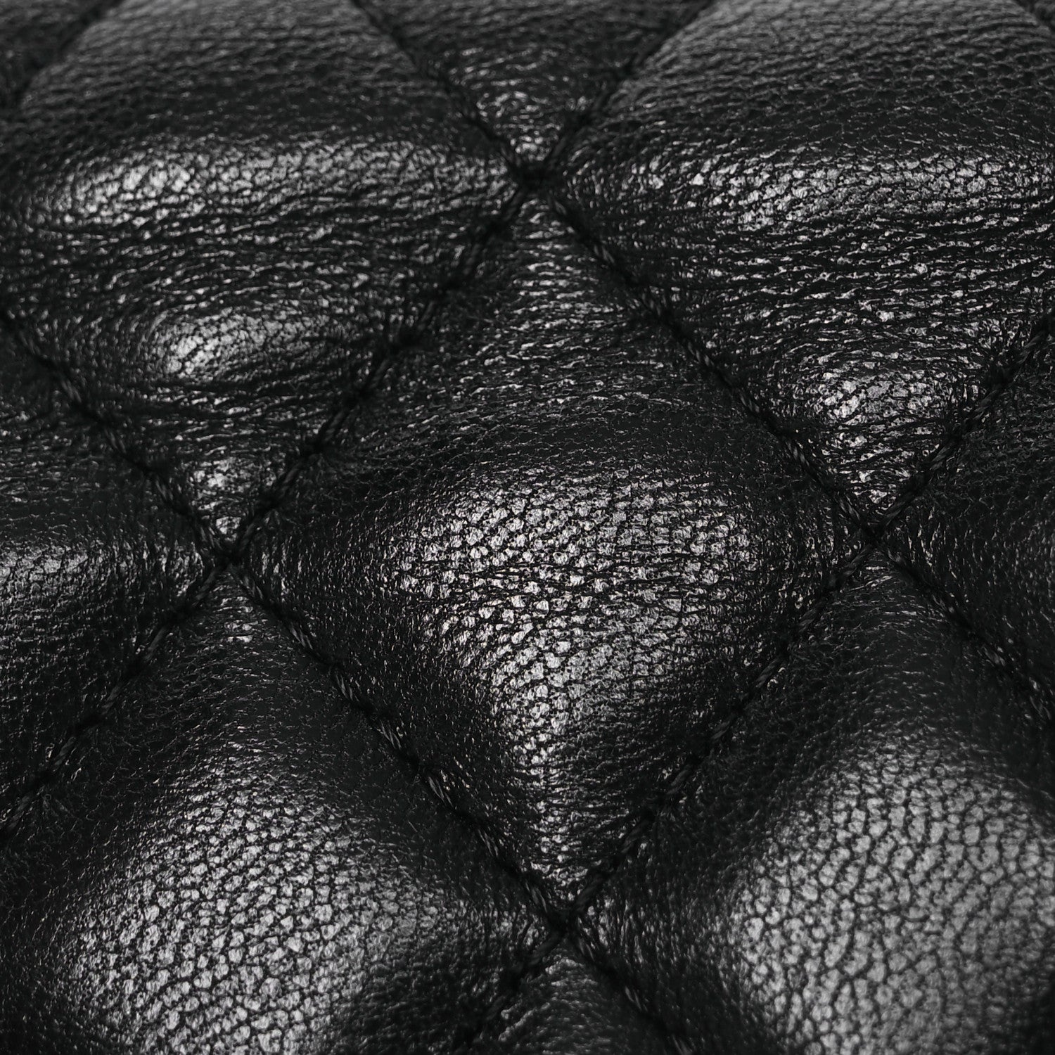 Chanel Lambskin Quilted Pearl Crush Waist Bag Black 13 of 14