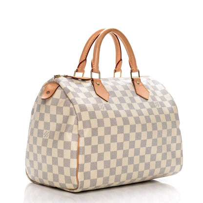 Louis Vuitton Damier Azur Speedy 30 3 of 8