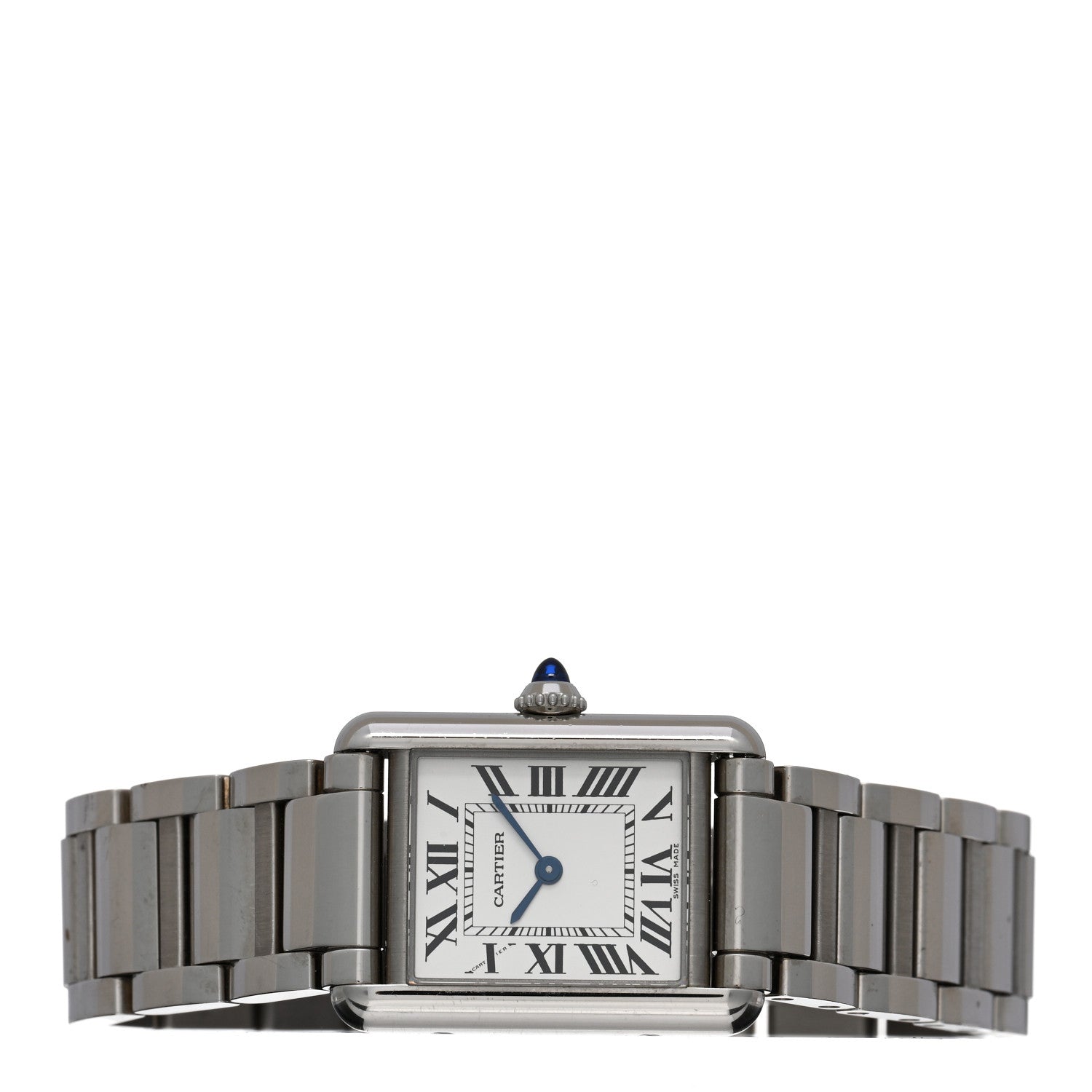 Cartier Stainless Steel 22mm Tank Must Quartz Watch 2 of 5