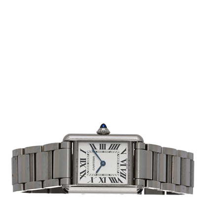 Cartier Stainless Steel 22mm Tank Must Quartz Watch 2 of 5
