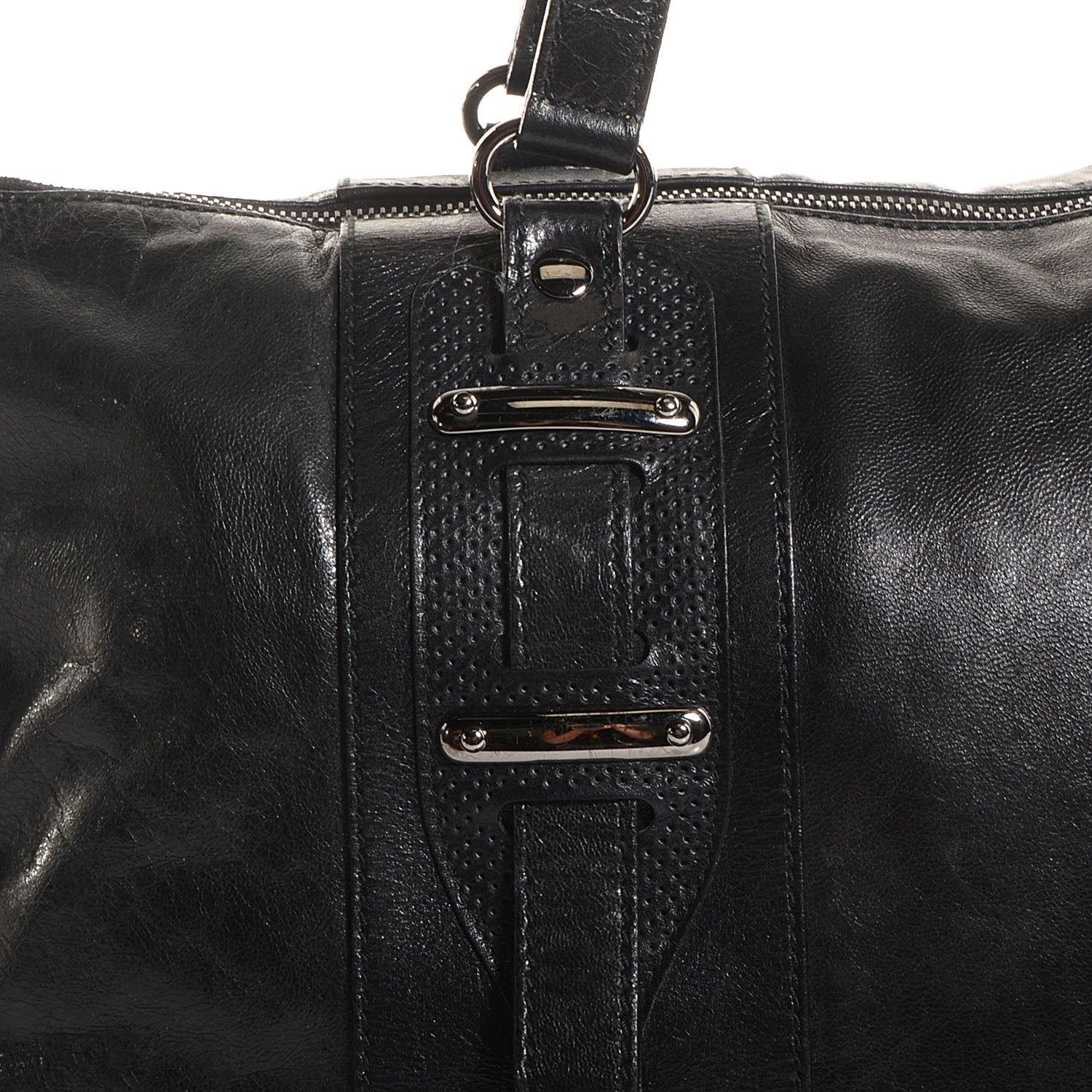 Balenciaga Chevre Perforated Hook GM Black 7 of 11