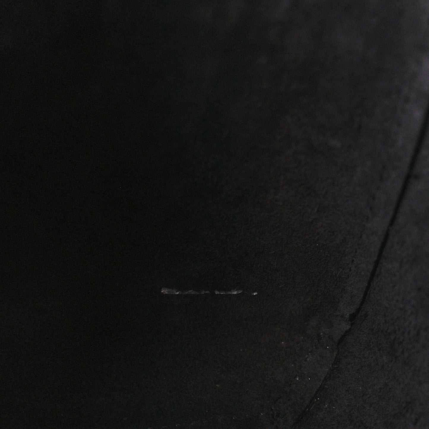 Grained Calfskin Nano Belt Bag Black