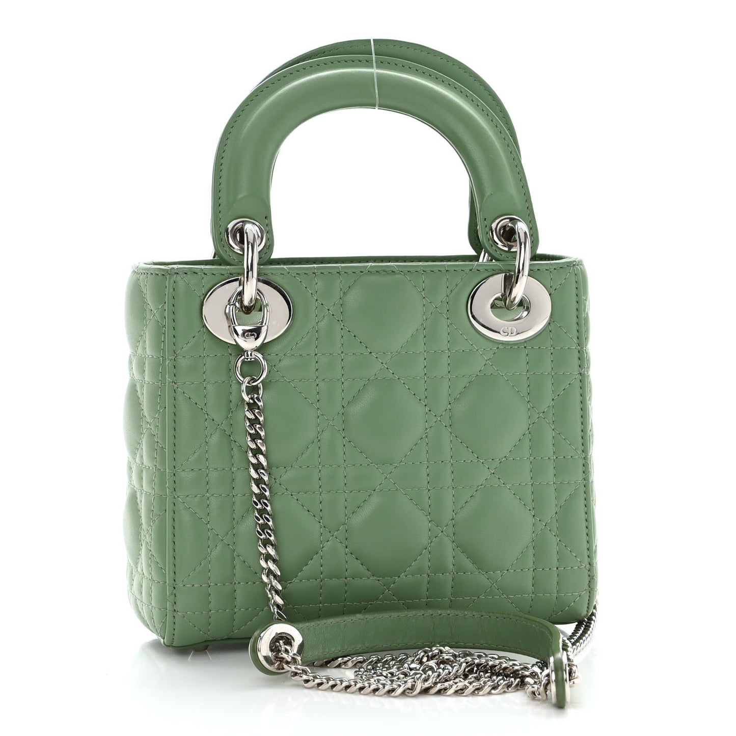 Christian Dior Mini Lady Bag Green