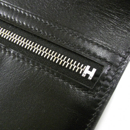 Hermes Box Bearn Compact Wallet Black 7 of 8