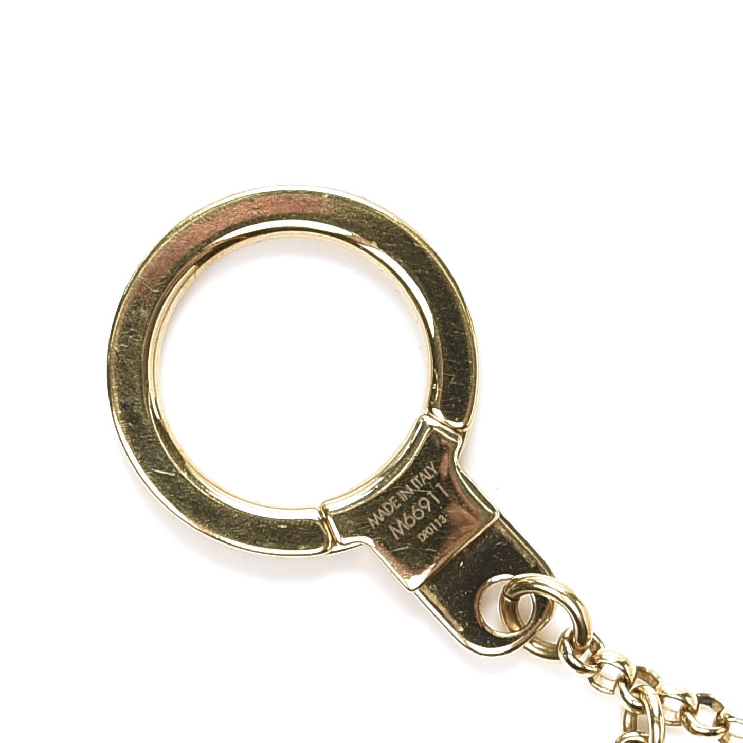 Bee Flower Chain Key Charm