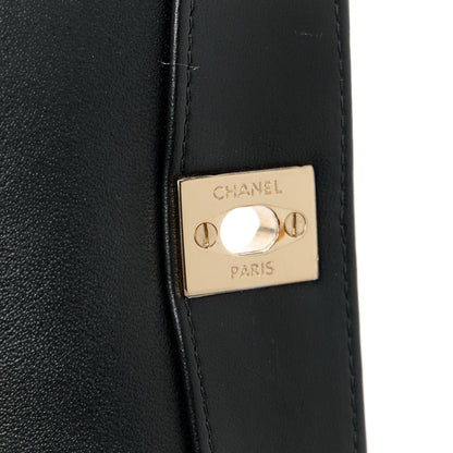 Chanel Lambskin Quilted Clutch Black 8 of 11