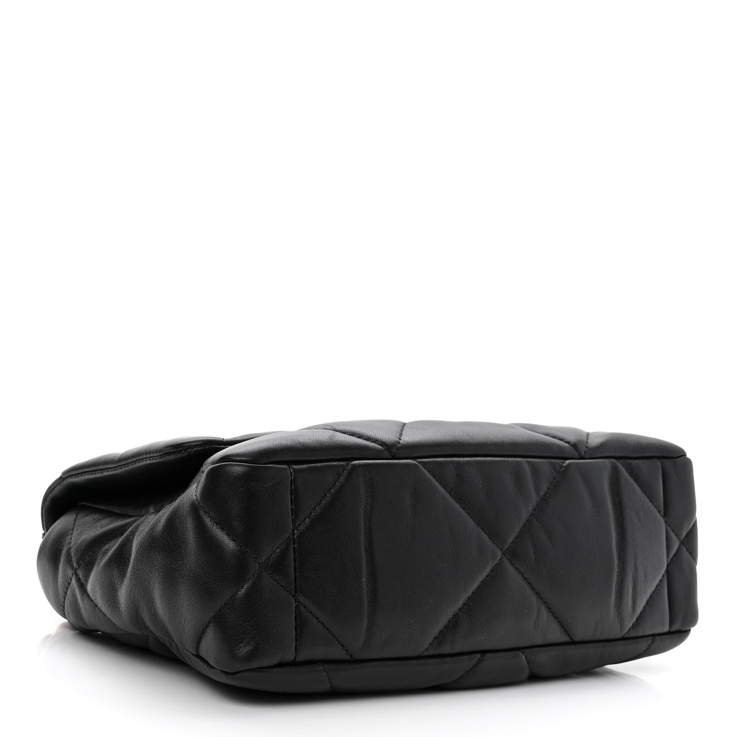 Chanel Lambskin Quilted Medium Chanel 19 Flap Black 4 of 10