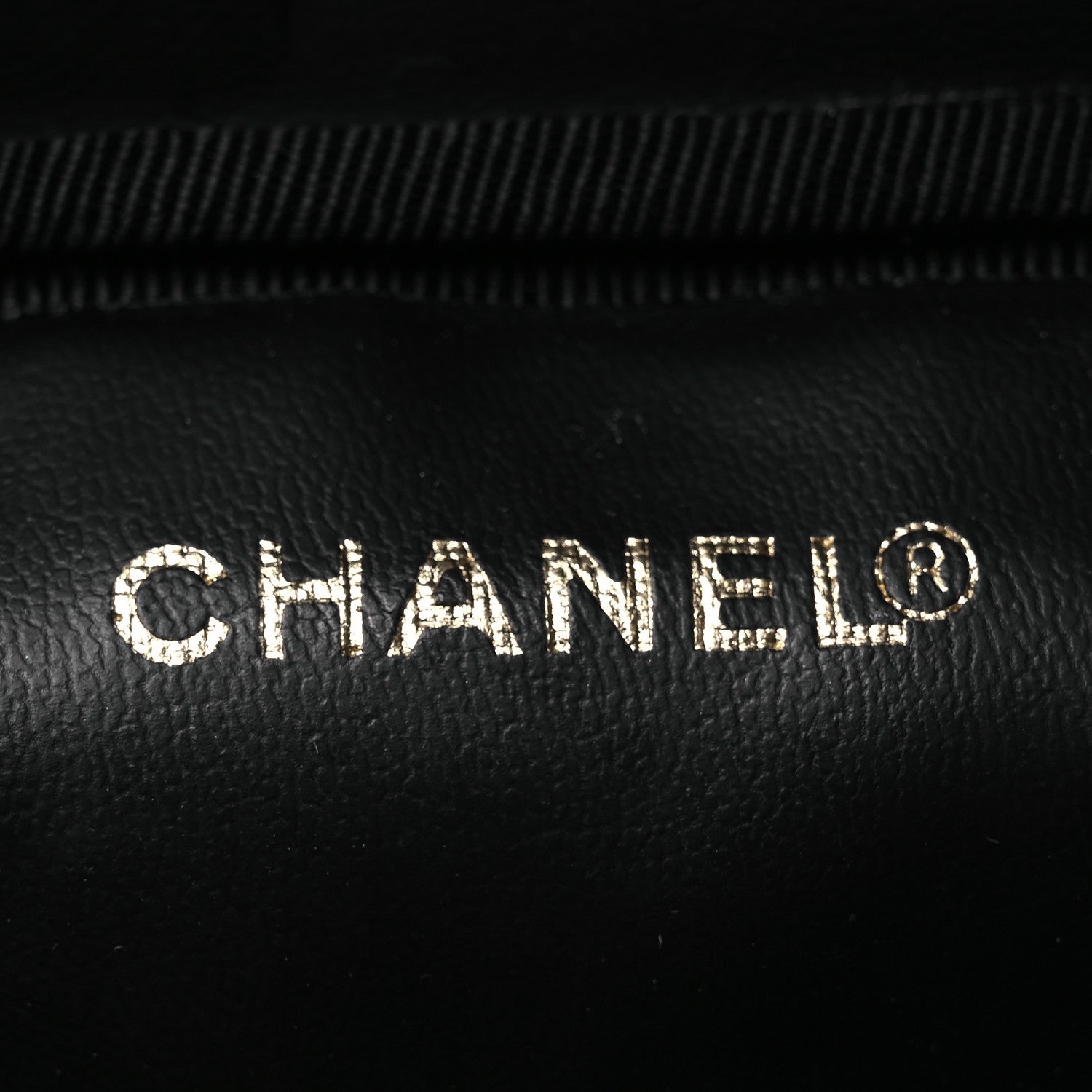 Chanel Caviar Vanity Cosmetic Case Black 6 of 11
