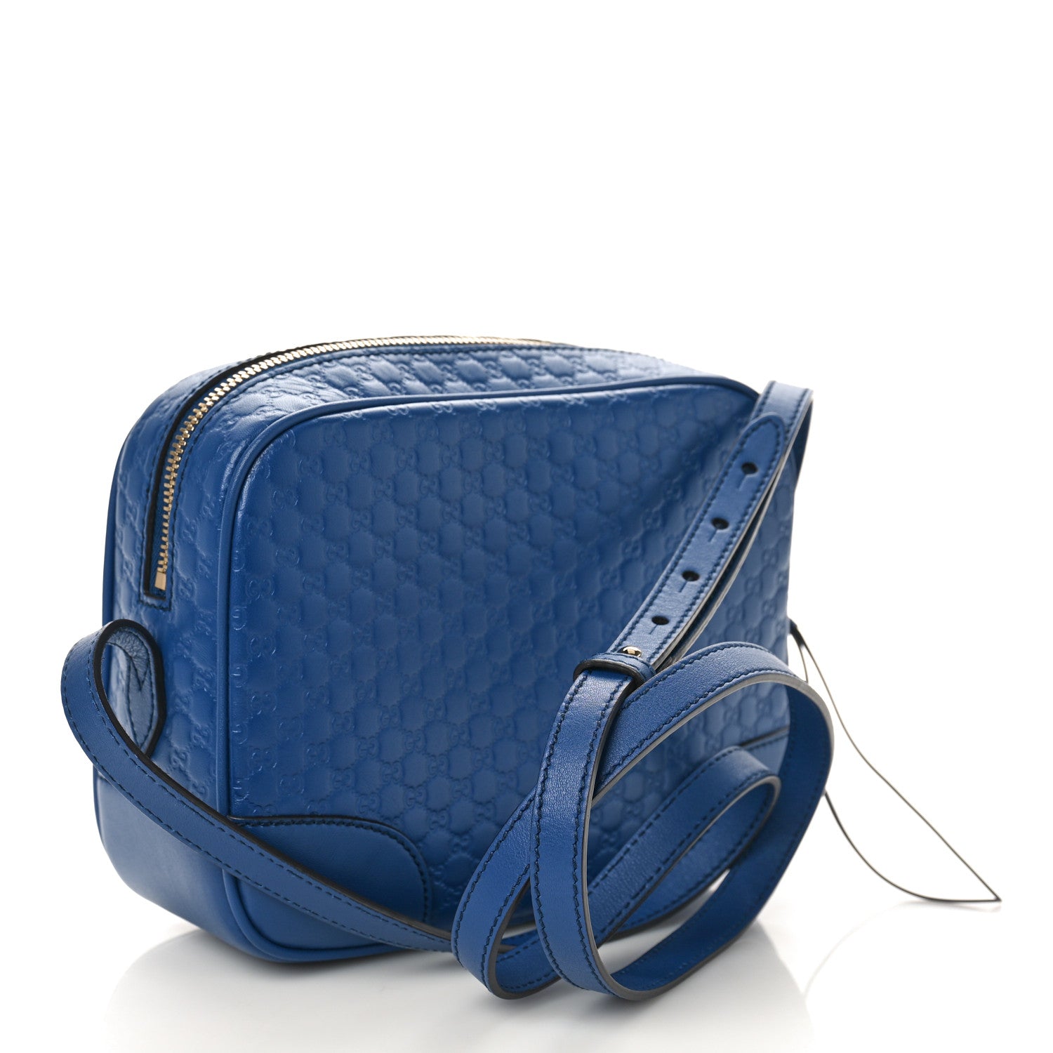 Gucci Soft Microguccissima Mini Bree Messenger Bag Caspian 2 of 9