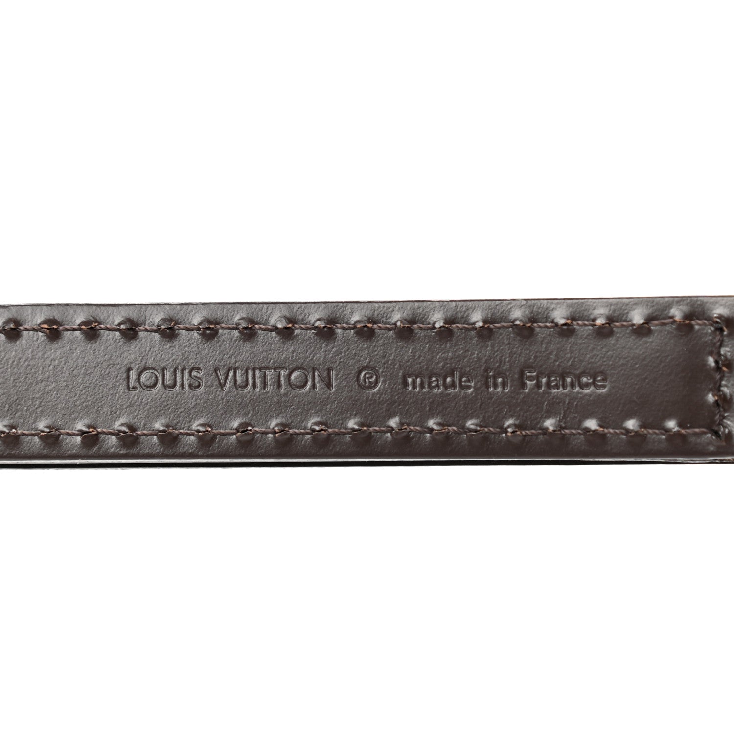 Louis Vuitton Calfskin Adjustable Speedy Bandouliere Shoulder Strap Brown 3 of 7
