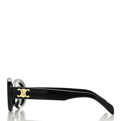 Celine Acetate Triomphe 01 Sunglasses CL 40194U Black 3 of 7