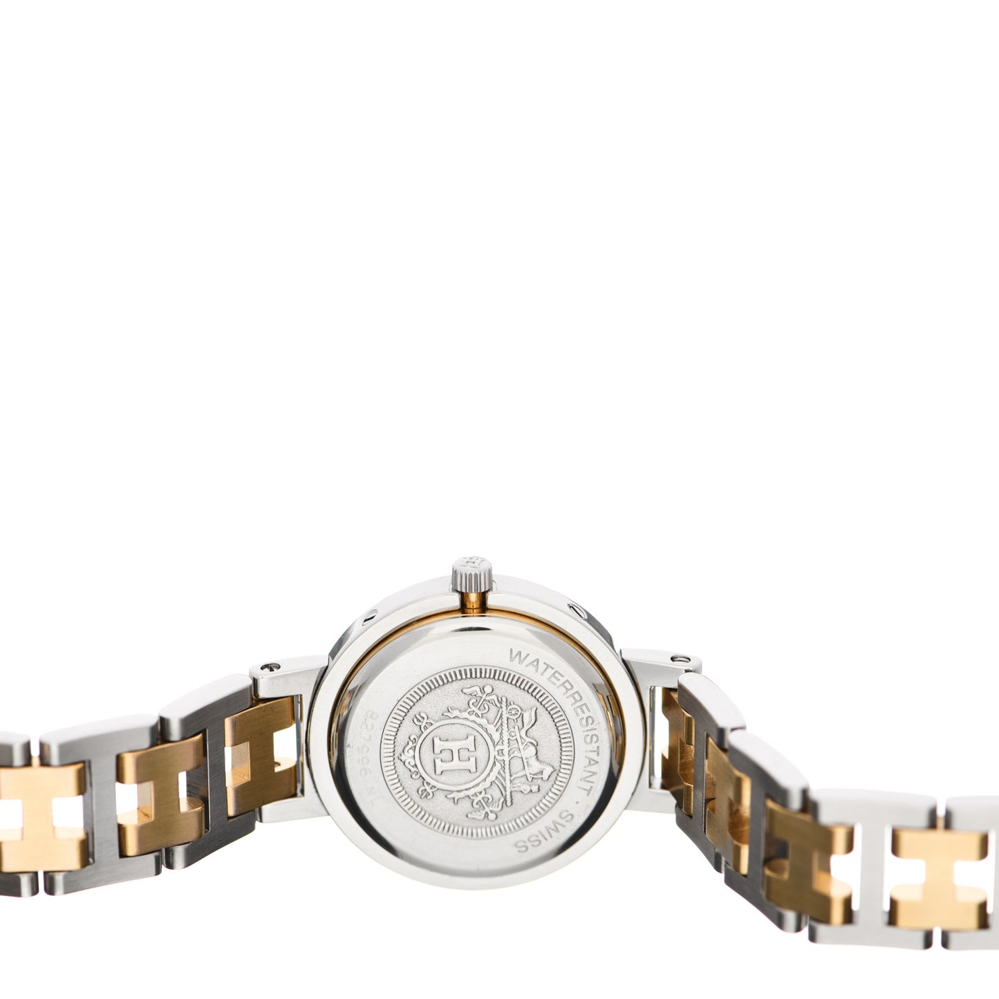 Stainless Steel 24mm Clipper Quartz Watch Gold
