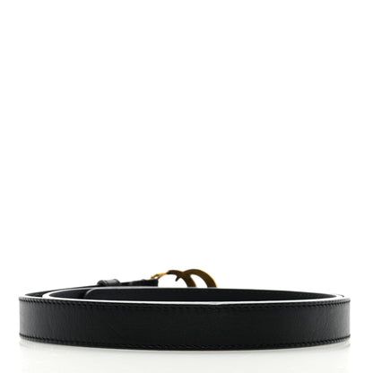 Gucci Calfskin Double G 20mm Belt 85 34 Black 2 of 4