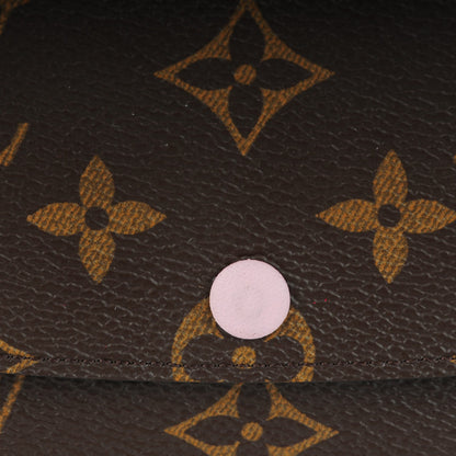 Louis Vuitton Monogram Emilie Wallet Rose Ballerine 8 of 8