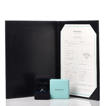 Tiffany Platinum Diamond .22ct Solitaire Engagement Ring 47 4.25 7 of 7