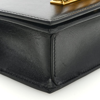 Alexander McQueen Calfskin Mini Jeweled Knuckle Satchel Black 7 of 9