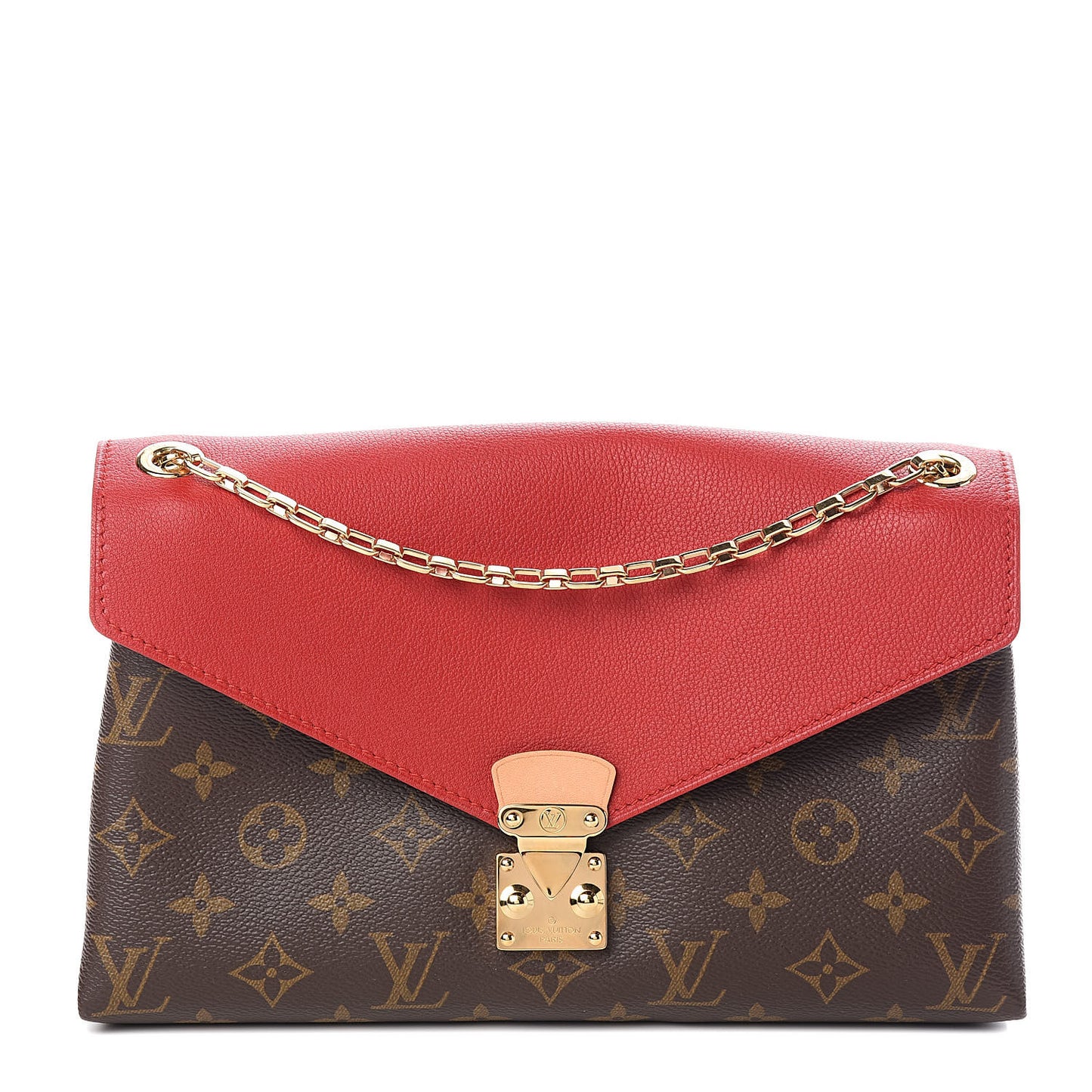 Monogram Pallas Chain Cherry