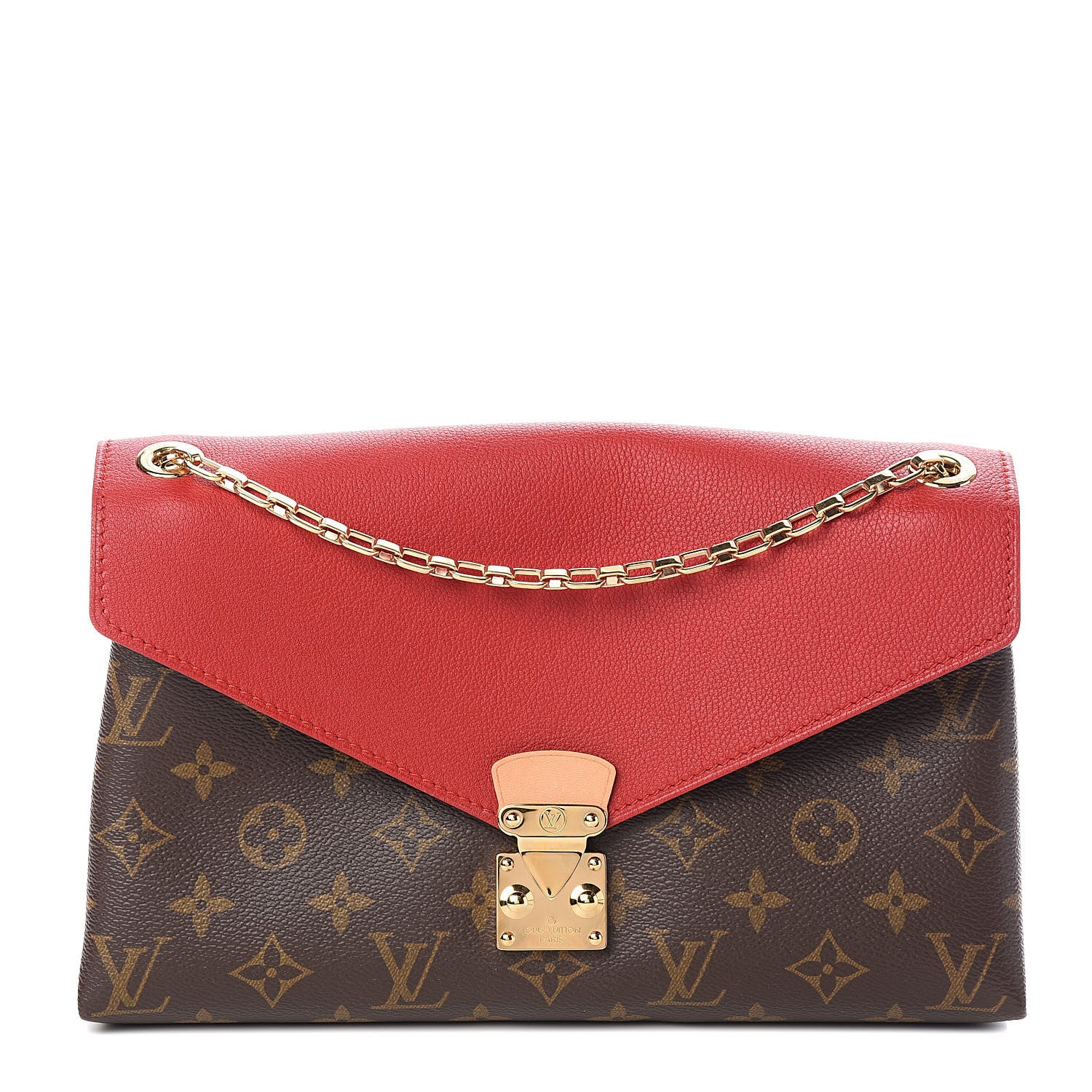 Louis Vuitton Monogram Pallas Chain Cherry 1 of 9