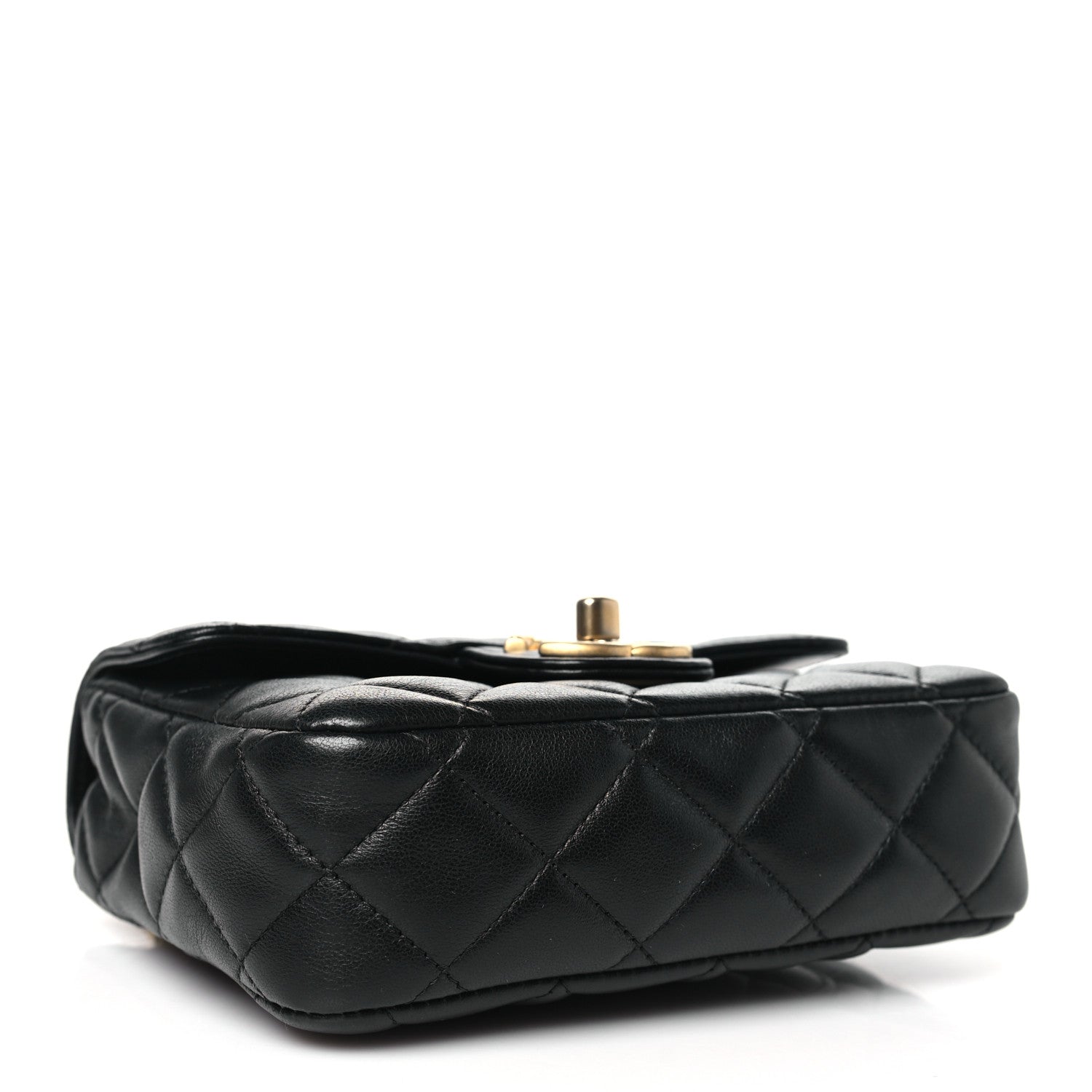 Chanel Lambskin Quilted Casino Chips Mini Flap Black 4 of 12