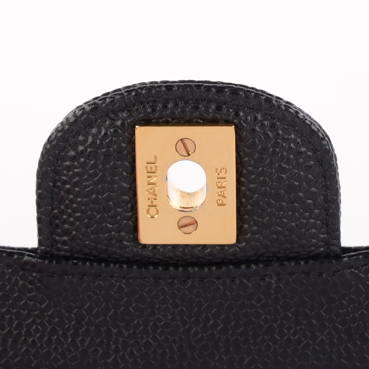 Chanel Caviar Quilted Medium Double Flap Black 9 of 9