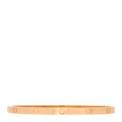 Cartier 18K Pink Gold Small LOVE Bracelet 16 3 of 6