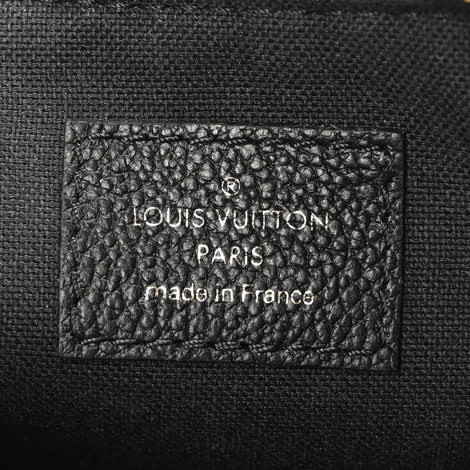 Louis Vuitton Empreinte Monogram Liv Pochette Black 7 of 10