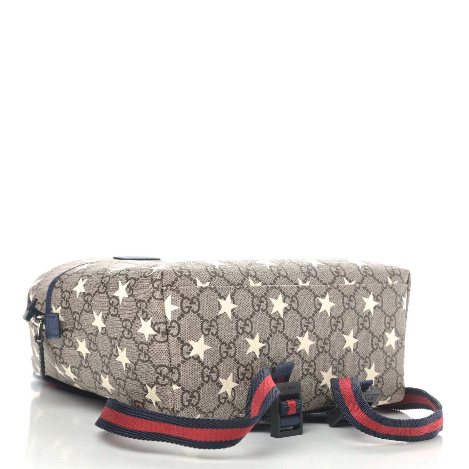 Gucci GG Supreme Monogram Stars Childrens Backpack Beige Ebony Yellow Royal 3 of 4